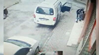 Dükkanını soymaya çalışan hırsızları son anda fark etti