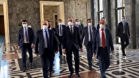 Yeni bakanlar yemin töreni için Meclis'e geldi