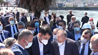 Çevre ve Şehircilik Bakanı Murat Kurum, TOKİ tarafından yapımına devam edilen sahil projesini yerinde inceledi