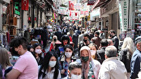 Eminönü'ndeki yoğunluk pes dedirtti