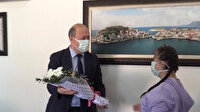 Amasra Kaymakamı Gökhan Gürbüzerol, koltuğunu down sendromlu çocuğa devretti