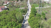 Bursa’da kısıtlama öncesi kilometrelerce kaynak suyu kuyruğu