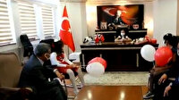 Tunceli Valisi makamında oturan Melek koronavirüs uyarılarında bulundu