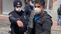 Kucağında çalıntı televizyon taşıyan kişi denetimde polise yakalandı
