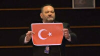 Türk bayrağını yırtan hadsiz Yunan vekil tutuklandı