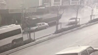 Esenyurt'ta hafriyat kamyonu dehşeti kamerada