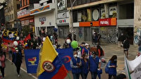 Kolombiya'da ülke genelinde binlerce kişi hükümet karşıtı protestolar için bir araya geldi