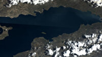 MSB 'Göktürk'ün gözünden Van Gölü'nü paylaştı