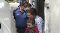 Çocuklarına şiddet uygulayan anneye gözaltı