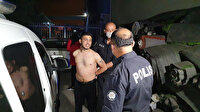 Adana'da motosikletle 5 kilometre kaçan kişi yakalanınca "Polis benim baş tacım" dedi