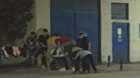 Tam kapanmada pes dedirten görüntüler sokak ortasında uzun eşek oynadılar