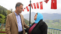 Maçka Belediye Başkanı Koray Koçhan'dan şehit Eren Bülbül'ün annesine ziyaret