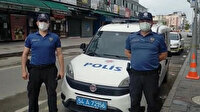 Sakarya'da sokaklarda görev başındaki polisler anneleri unutmadı