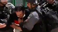 İşgalci İsrail polisi Mescid-i Aksa'da AA kameramanına saldırdı