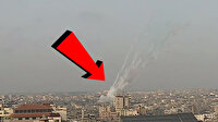Gazze Şeridi'nden Batı Kudüs'e atılan roketlerin fırlatılma anları