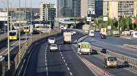 İstanbul trafiğinde tam kapanma etkisi: Yollar boş kaldı