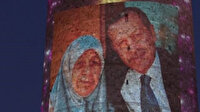 Galata Kulesi annelerin fotoğraflarıyla renklendi