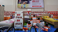 Yetim ve öksüz çocukların dilekleri bayram hediyeleri oldu