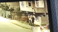 Avcılarda hırsızlar balkona böyle tırmandı
