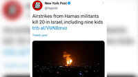 New York Post algılarla oynuyor: İsrail'in 20 kişiyi katletmesini Hamas yapmış gibi gösterdi!