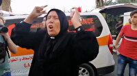 İşgalci İsrail'in saldırısında çocuğunu şehit veren annenin feryadı