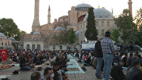 Ayasofya'da 87 yıl sonra ilk Ramazan Bayramı namazı kılındı
