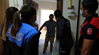 Polis kapı kapı dolaşıp vatandaşın ihtiyacına koşuyor