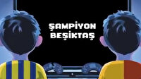 Beşiktaş'tan şampiyonluk göndermesi: "Oyun bitti gençler"