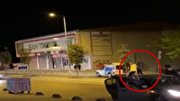 Arnavutköy'de Beşiktaşlı taraftar aracını polis memurunun üzerine sürdü