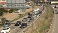 Tam kapanma sonrası 43 ilin geçiş noktasında trafik kilitlendi