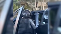 İşgalci İsrail polisi Filistinli kadını çocuklarının gözü önünde dövdü