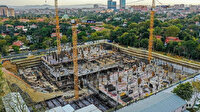 Süleymaniye Camisi'nden ilham alınan Barbaros Hayrettin Paşa Camisi'nin yüzde 75'i tamamlandı