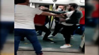 Marmaray'da 4 kişi tartıştıkları gence tekme tokat saldırdı