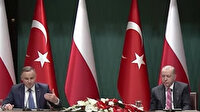 Polonya Cumhurbaşkanı Duda: Türk pilotları gökyüzümüzü koruduğu için Cumhurbaşkanı Erdoğan'a teşekkür ettim