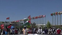 Gaziantep'te işgalci İsrail'in zulmune sessiz kalan ülkelere karşı sessiz protesto düzenlendi