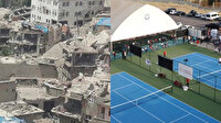 Şırnak'ın dünü ve bugünü: Artık tenis raketlerinin sesi yankılanıyor