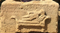 Kırıkkale'de bir evin bahçesinde lahit mezar ele geçirildi