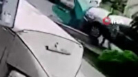 Gaziosmanpaşa'da kaldırımda yürüyen genç canından oluyordu