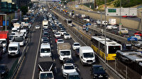 İstanbul'da kısıtlama öncesinde trafik yoğunluğu