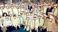 Cumhurbaşkanı Erdoğan hafız dedesi TBMM Başkanı Şentop hafız babası oldu