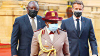 Güney Afrika'da Macron'a sert tepki: Ne yüzle geldin!