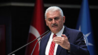 AK Parti Genel Başkanvekili Yıldırım Yeni Azerbaycan Partisi heyeti ile görüştü