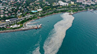 Müsilaj istilası Anadolu Yakası kıyılarında etkisini sürdürüyor