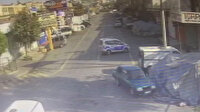 Tamire bırakılan polis otosuyla pitbull çaldılar