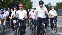 Çevre ve Şehircilik Bakanı Kurum Konya'da pedal çevirdi: Hedefimiz Edirne'den Hakkari'ye kesintisiz bisiklet yolu
