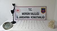 Tarihi eserleri satacaktı jandarmaya yakalandı