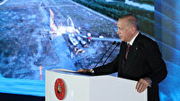 Cumhurbaşkanı Erdoğan'ın katılımıyla doğal gaz işleme tesislerinin temeli atıldı