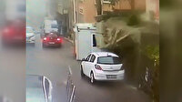 Şiddetli yağmur Giresun İl Sağlık Müdürlüğü bahçesindeki duvarı yıktı
