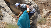 5 Haziran Dünya Çevre Gününde Makam Dağı'nda Temizlik Çalışması Gerçekleştirildi