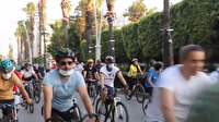 Adana'da Gençlik ve Spor İl Müdürlüğü tarafından bisiklet sürme etkinliği düzenlendi